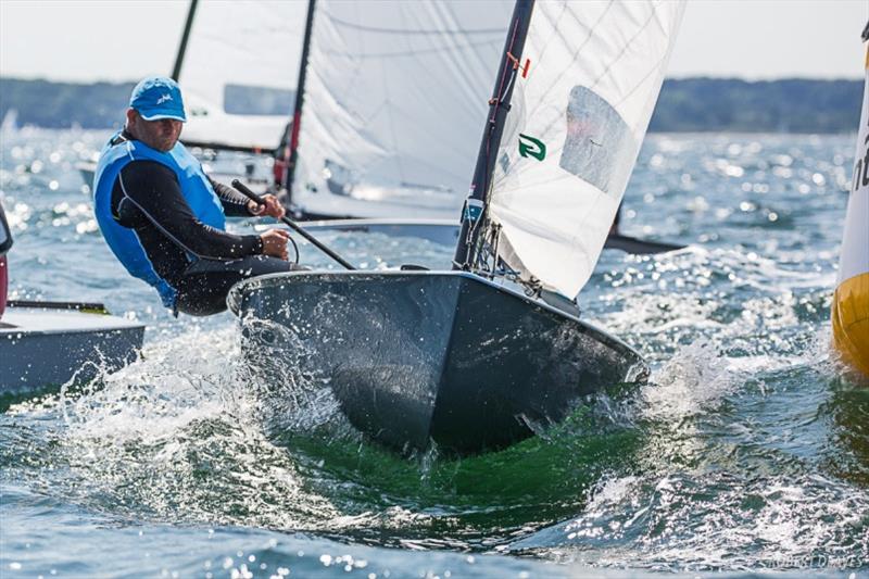 World No. 3 Tomasz Gaj - OK Dinghy European Championship Kiel, Germany - photo © Robert Deaves