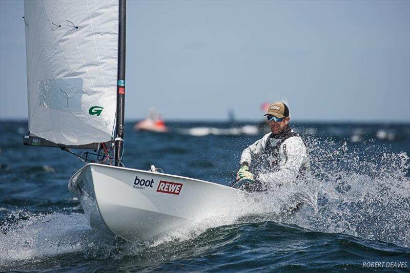 World No. 2 Fredrik Lööf - OK Dinghy European Championship Kiel, Germany - photo © Robert Deaves