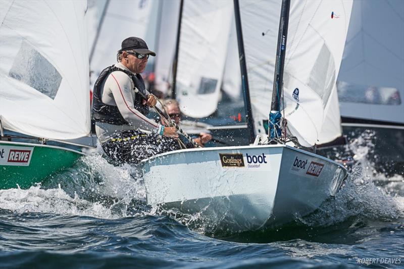 Thomas Hansson-Mild is OK Dinghy World No. 1 for the first time - OK Dinghy European Championship Kiel, Germany photo copyright Robert Deaves taken at  and featuring the OK class