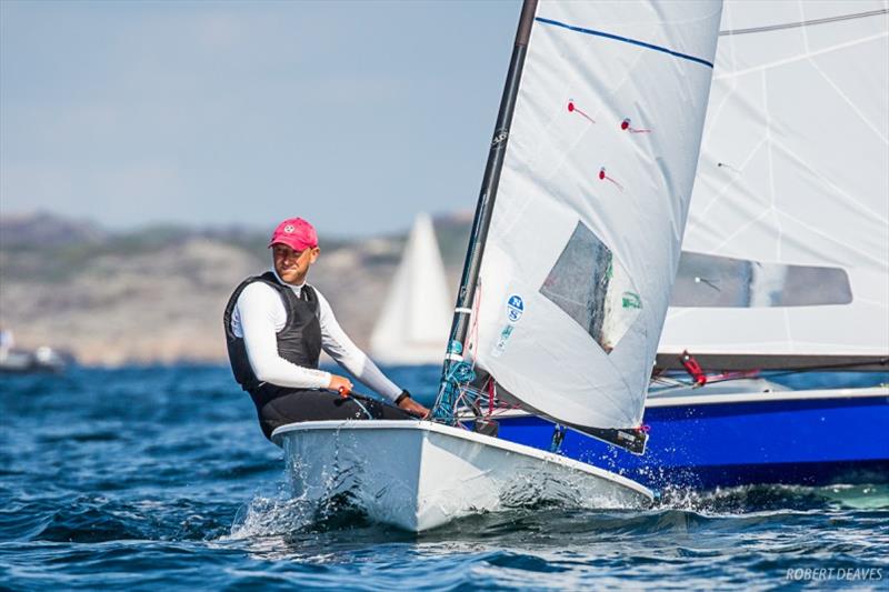 Niklas Edler - Swedish OK/Finn National Championship photo copyright Robert Deaves taken at  and featuring the OK class