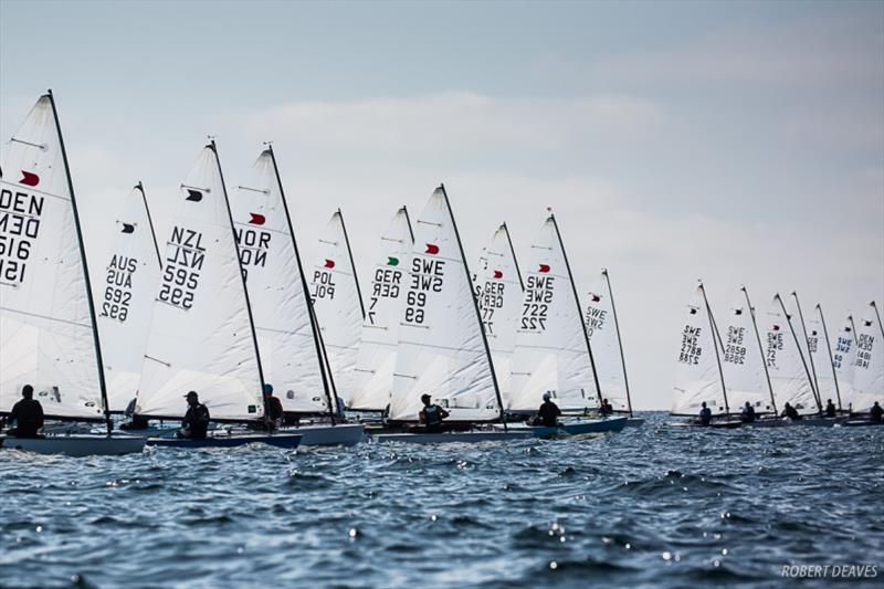 Racing on Saturday - Swedish OK/Finn National Championship photo copyright Robert Deaves taken at  and featuring the OK class