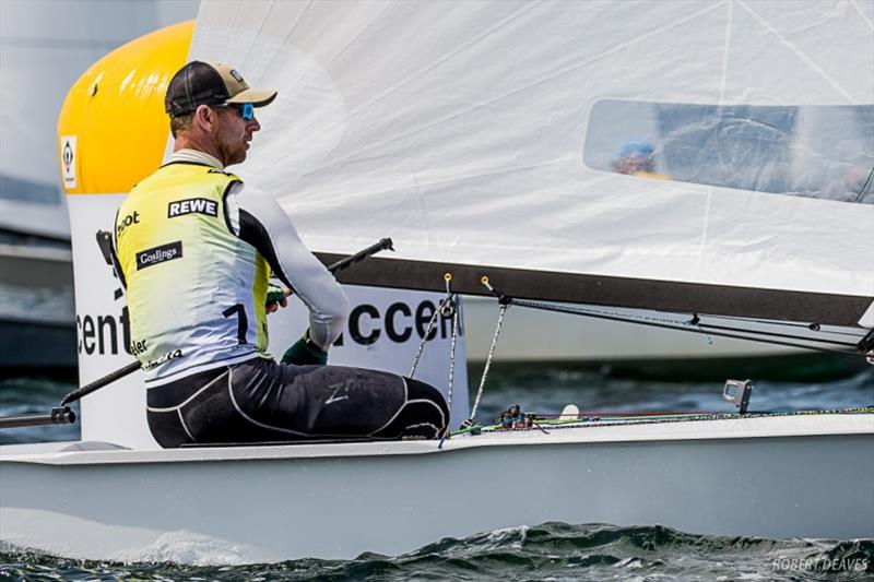 Fredrik Lööf - OK Dinghy European Championship photo copyright Robert Deaves taken at  and featuring the OK class