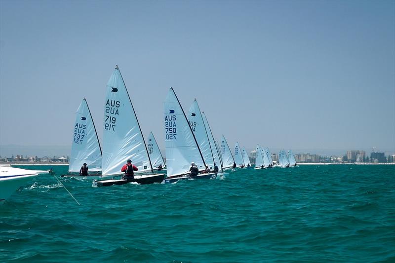 The OK Dinghy fleet has seen a total of 32 entries - 2020 Adelaide National Regatta photo copyright Brad Halstead taken at Adelaide Sailing Club and featuring the OK class