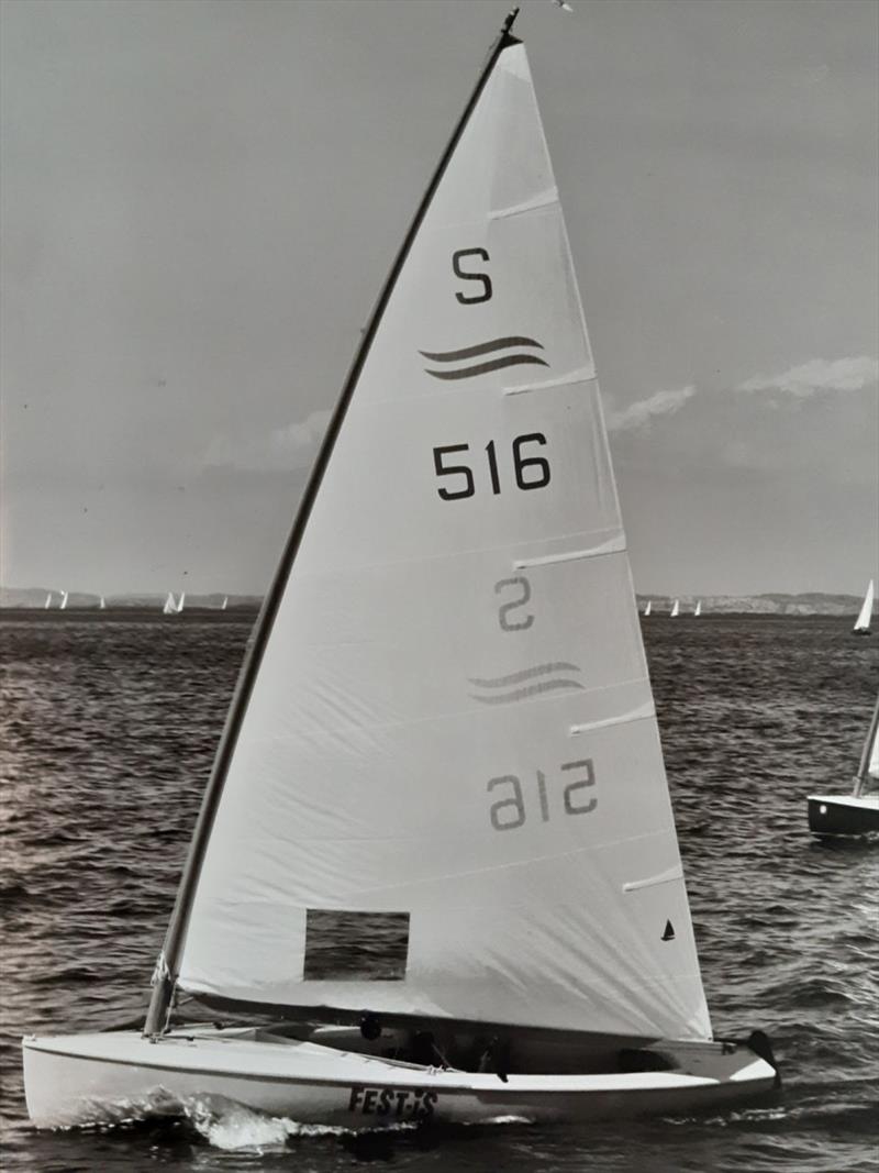 Sailing in Marstrand with his Marinex sail photo copyright Robert Deaves taken at  and featuring the OK class