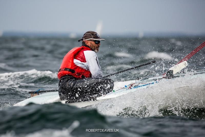 Axel Fischer - Kieler Woche 2020 photo copyright Robert Deaves taken at Kieler Yacht Club and featuring the OK class