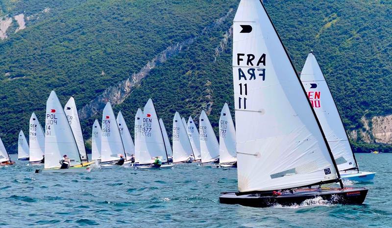 2021 OK Dinghy International Regatta - Day 1 photo copyright Circolo Vela Arco taken at Circolo Vela Arco and featuring the OK class