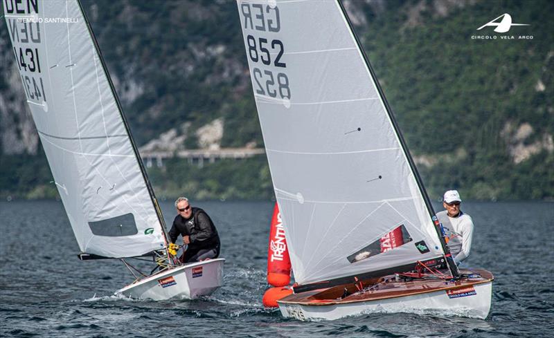 Michael Nissen, GER - 2021 OK Dinghy International Regatta - Day 3 - photo © Emilio Santinelli / Circolo Vela Arco