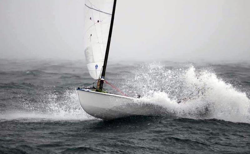 Windy conditions in Weymouth - photo © Richard Bowers