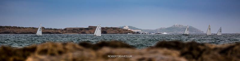 Racing was cancelled on Day 1 - OK Dinghy Autumn Trophy photo copyright Robert Deaves taken at Société Nautique de Bandol and featuring the OK class