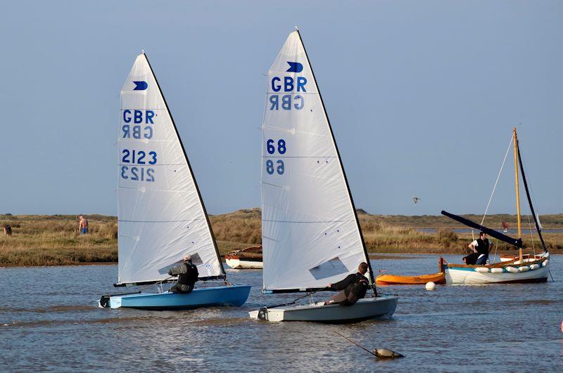 Easter racing at Overy Staithe photo copyright Jennie Clark taken at Overy Staithe Sailing Club and featuring the OK class