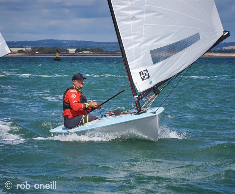 OKs at HISC photo copyright Rob O'Neill taken at Hayling Island Sailing Club and featuring the OK class