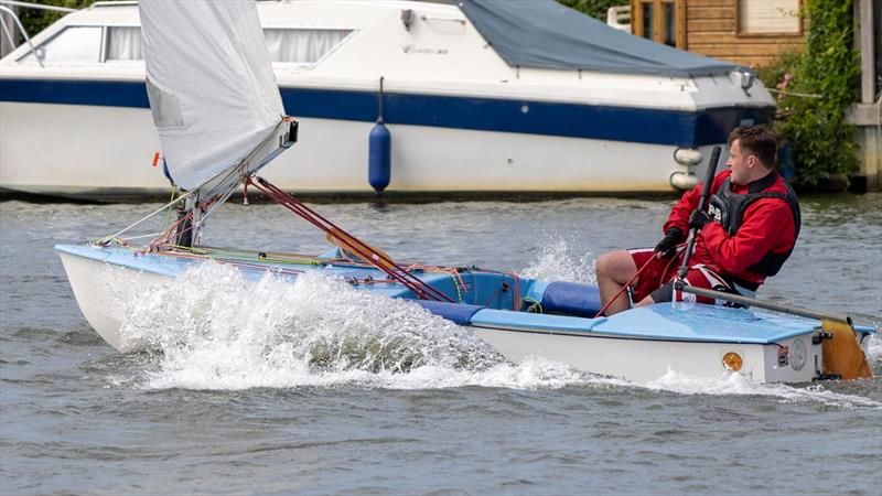 Bourne End Week 2022 photo copyright Tony Ketley taken at Upper Thames Sailing Club and featuring the OK class
