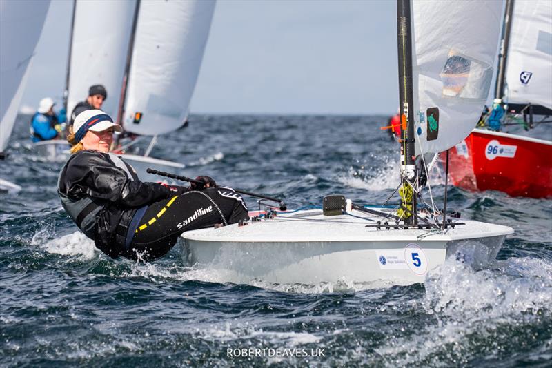 Alexa Müller, GER - OK Dinghy World Championship day 2 - photo © Robert Deaves