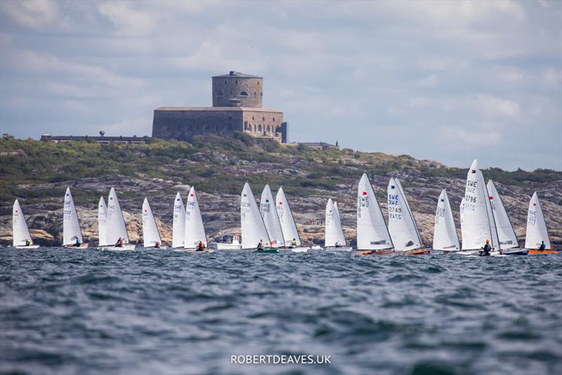 OK Dinghy World Championship day 2 - photo © Robert Deaves