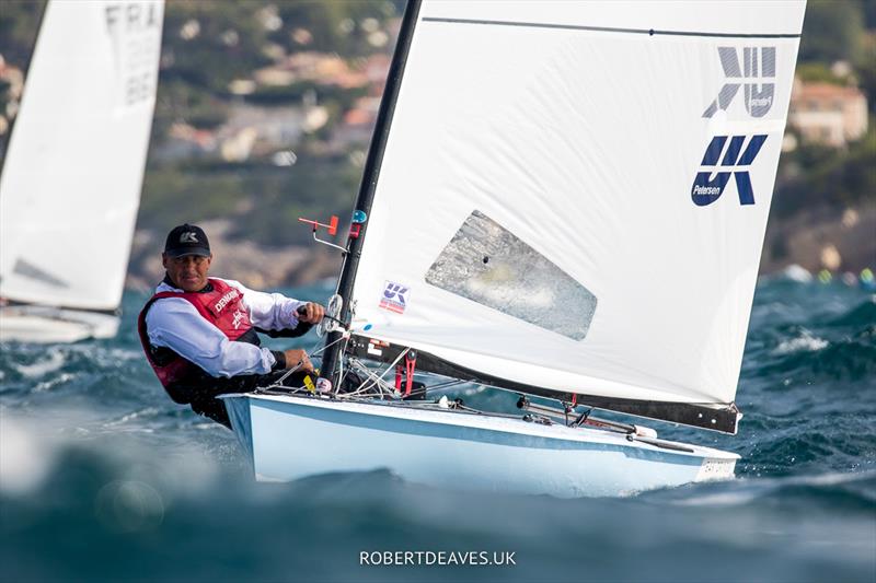 Bo Petersen - 2022 OK Dinghy European Championship photo copyright Robert Deaves taken at Société Nautique de Bandol and featuring the OK class