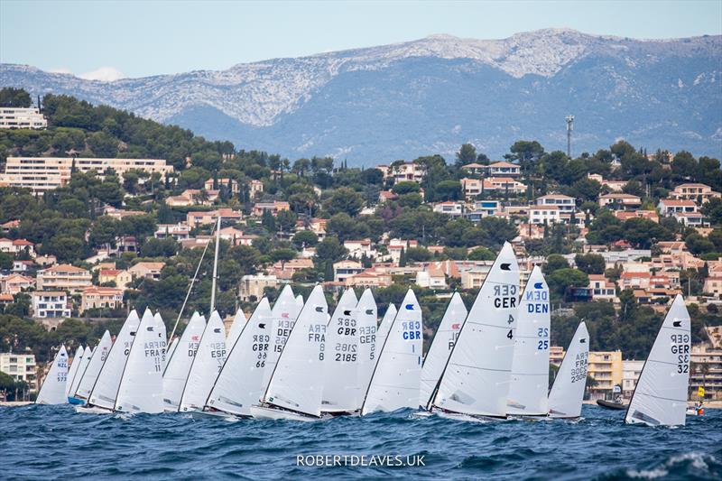 Big fleets, good competition, new faces and great fun photo copyright Robert Deaves taken at  and featuring the OK class