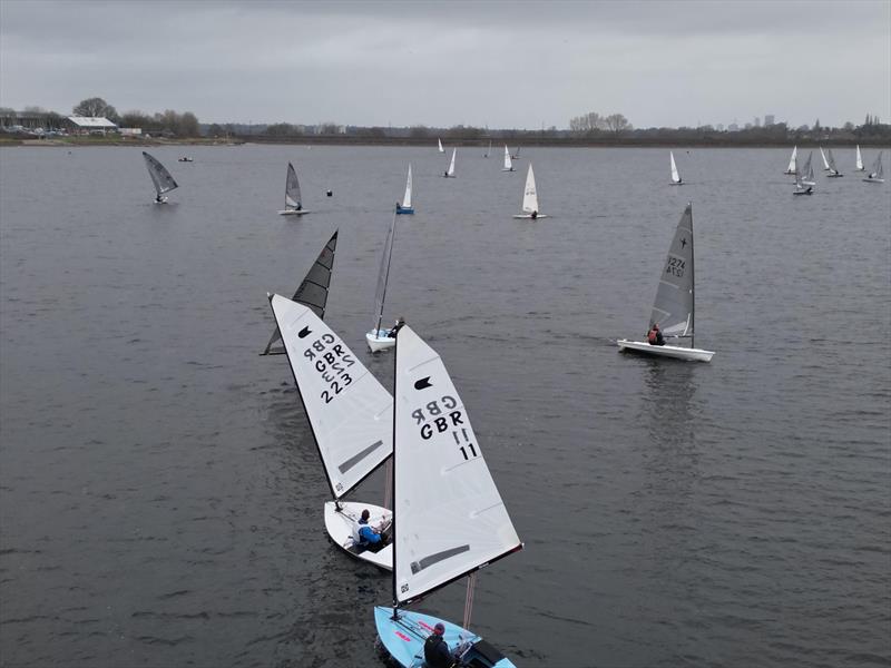 Bartley Beast Round 4 photo copyright Howard Eeles & Alan Bowler taken at Bartley Sailing Club and featuring the OK class