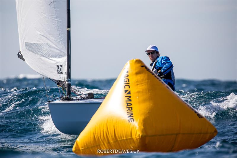 Nick Craig, GBR photo copyright Robert Deaves taken at  and featuring the OK class