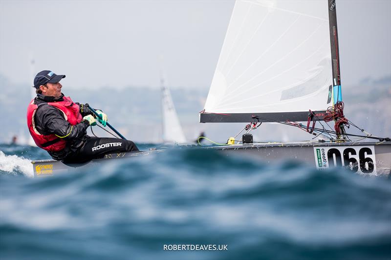 OK Dinghy Worlds Day 3 - Mark Jackson, AUS - photo © Robert Deaves / www.robertdeaves.uk