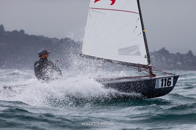 OK Dinghy World Championship, Lyme Regis, UK - photo © Robert Deaves