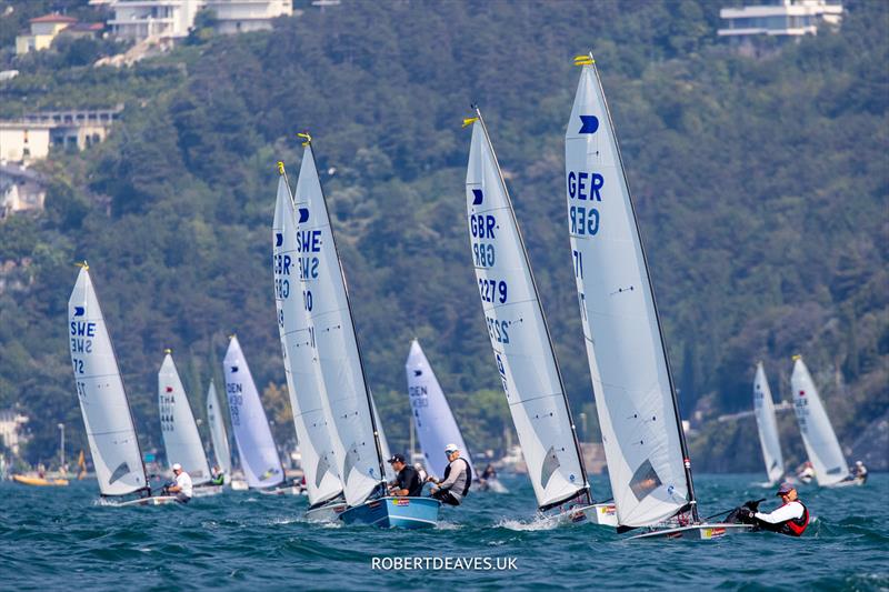 OK Dinghy Europeans Day 2 - Race 4 - photo © Robert Deaves