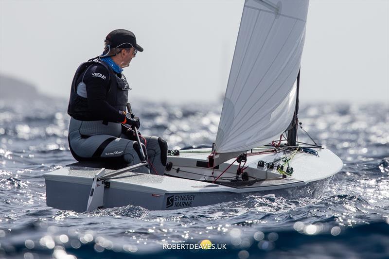 OK Dinghy Autumn Trophy in Bandol Day 3 photo copyright Robert Deaves / www.robertdeaves.uk taken at Société Nautique de Bandol and featuring the OK class