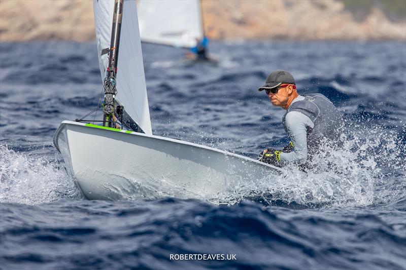 OK Dinghy Autumn Trophy in Bandol Day 3 - Pontus Gäbel photo copyright Robert Deaves / www.robertdeaves.uk taken at Société Nautique de Bandol and featuring the OK class