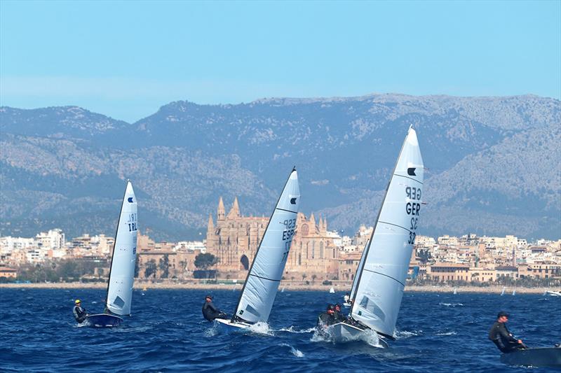 Palma OK Dinghy Fleet - photo © Robert Deaves