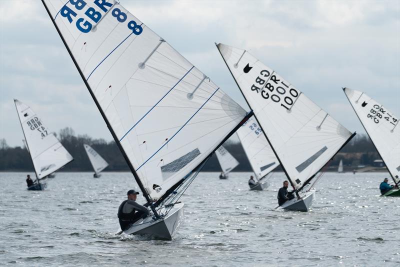 Ovington Inlands at Grafham Water Sailing Club photo copyright Paul Sanwell / OPP taken at Grafham Water Sailing Club and featuring the OK class