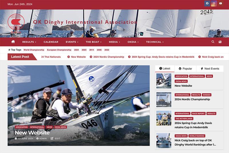 New website - photo © Robert Deaves