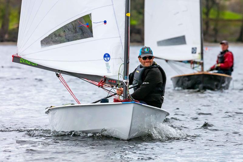 Chris Turner at the Daffodil Regatta - photo copyright Tim Olin / www.olinphoto.co.uk taken at Ullswater Yacht Club and featuring the OK class