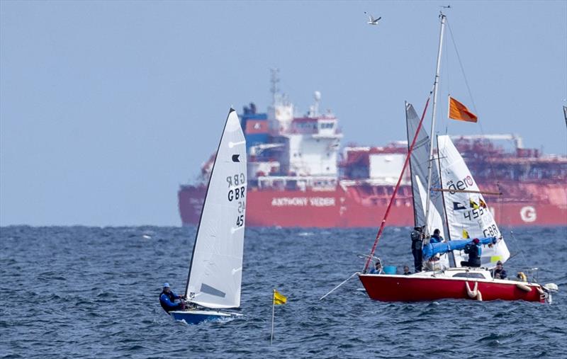 Mike McMillan during the OK Scottish Championship at North Berwick - photo © Steve Fraser / ELYC