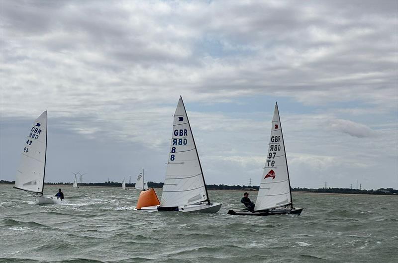 Oli Davenport Leads Richard Burton on day 4 - OK Nationals at Dabchicks - photo © DSC