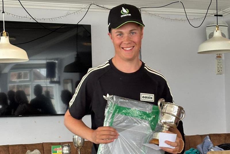 Jack Hodgki, Junior champion - OK Nationals at Dabchicks - photo © Bernard Clark