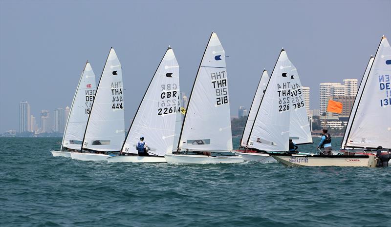 OK fleet start on day 2 of the Open Masters Championship 2026 - photo © Henry Weidmann
