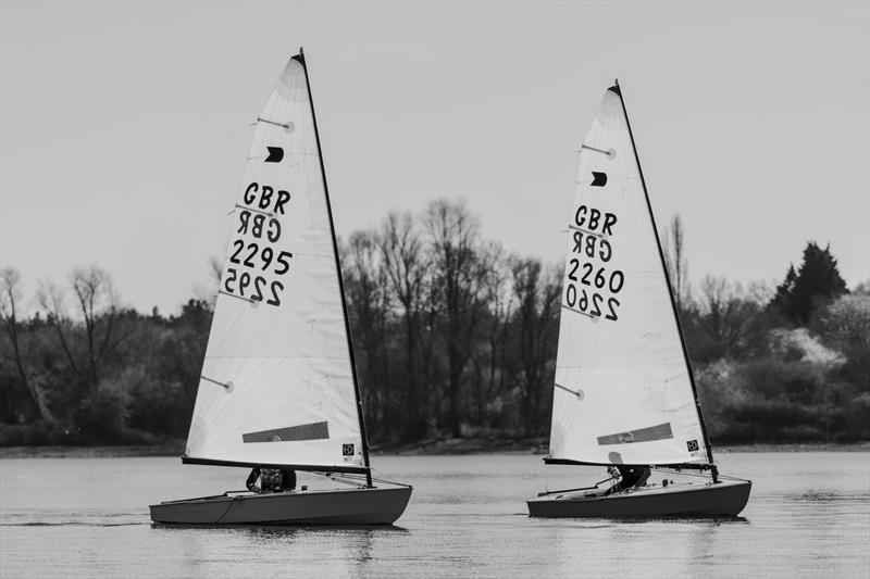 OK Class during the Ovington Inlands at Grafham Water - photo © Paul Sanwell / OPP