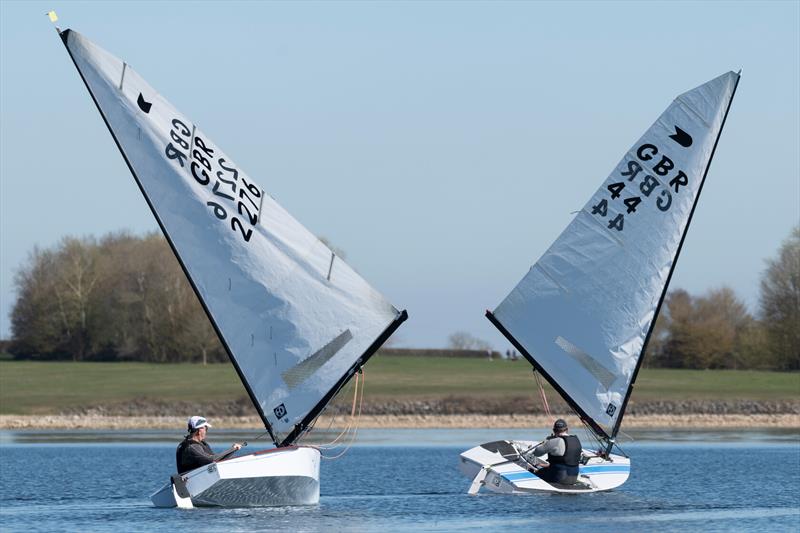 OK Class during the Ovington Inlands at Grafham Water - photo © Paul Sanwell / OPP