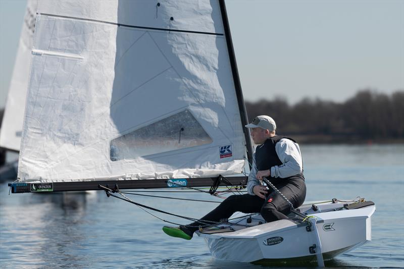 OK Class during the Ovington Inlands at Grafham Water - photo © Paul Sanwell / OPP