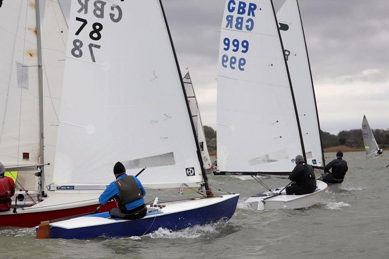 OK class at the Easter Egg Regatta at Waldringfield photo copyright Alexis Smith taken at Waldringfield Sailing Club and featuring the OK class