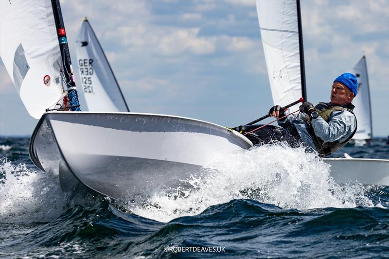 Gordon Sims, NZL - OK Dinghy World Championship 2026 photo copyright Robert Deaves taken at Royal Danish Yacht Club and featuring the OK class