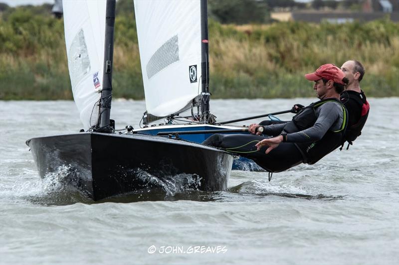 OK Dinghy Vaikobi Travellers Series and Richard Mason Trophy at Overy Staithe photo copyright John Greaves taken at Overy Staithe Sailing Club and featuring the OK class