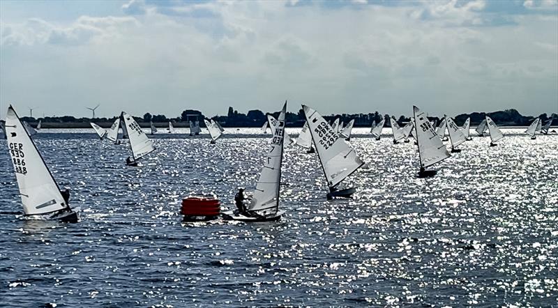 OK Dinghy Europeans at Bruinisse Day 1 photo copyright Jaco de Bat taken at Jachthaven Bruinisse and featuring the OK class