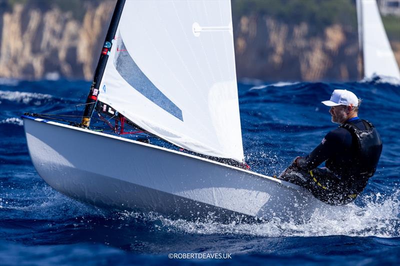 Matt Howard, GBR on Day 1 of the 2026 OK Dinghy Autumn Trophy - photo © Robert Deaves / www.robertdeaves.uk