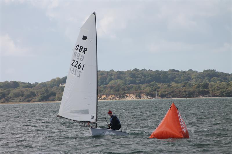 Nick Craig wins the OK Dinghy Southern Championship at Poole photo copyright Mary Reddyhoff taken at Poole Yacht Club and featuring the OK class