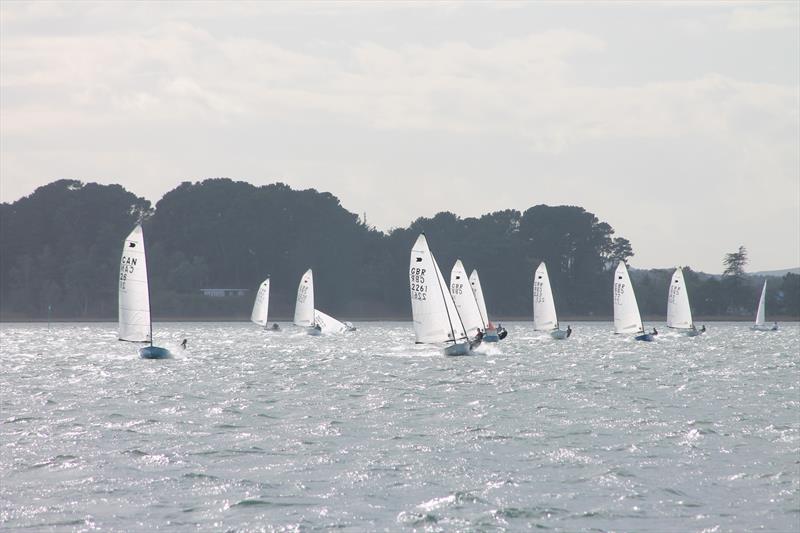 OK Dinghy Southern Championship at Poole photo copyright Mary Reddyhoff taken at Poole Yacht Club and featuring the OK class