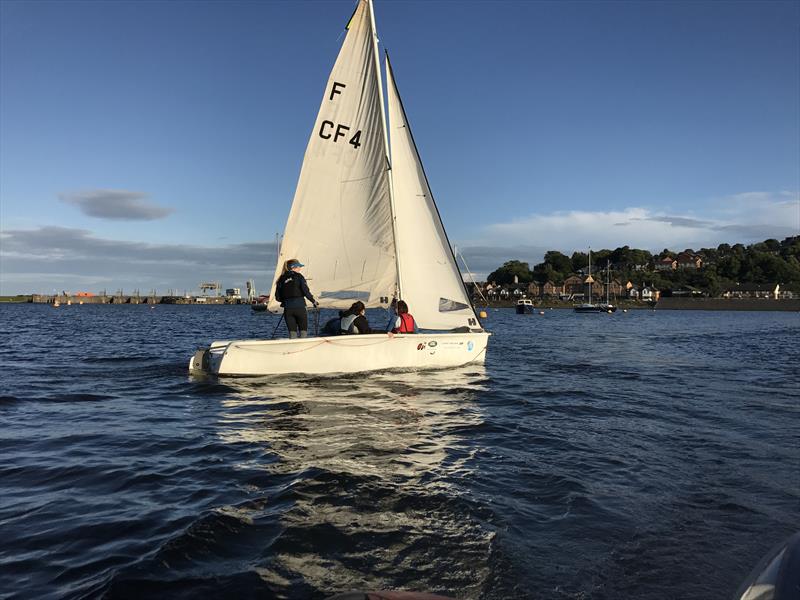 The South Wales launch of Only Girls Afloat in Cardiff Bay photo copyright Hamish Stuart taken at RYA Cymru-Wales and featuring the Topaz Omega class