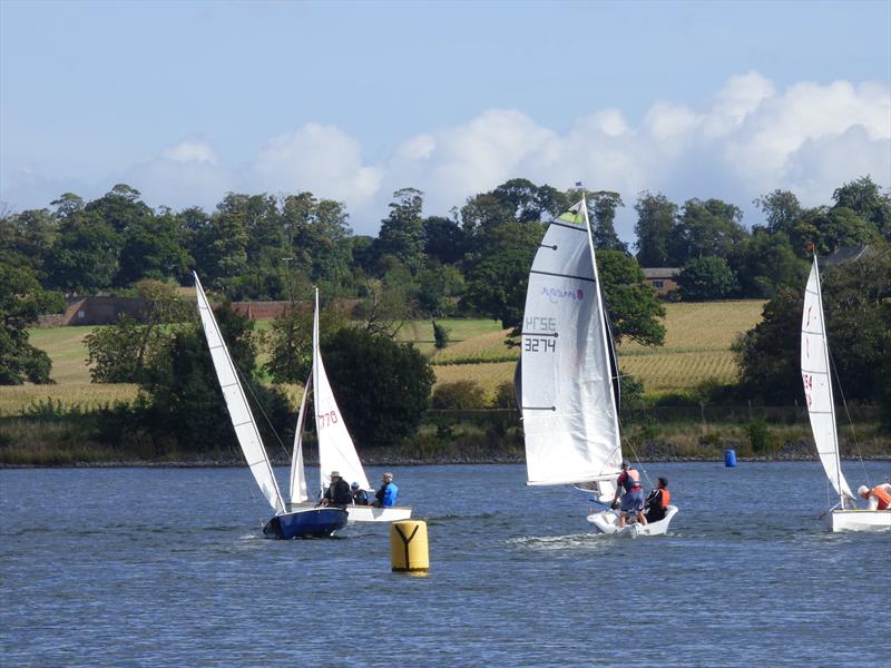 Shotwick Lake Sailing Frostbite Open Series photo copyright Geoff Weir taken at Shotwick Lake Sailing and featuring the Topaz Omega class