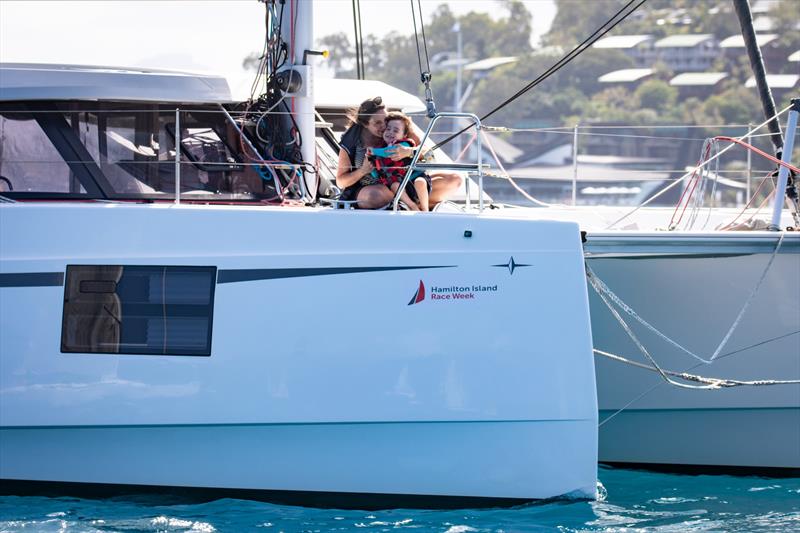 Andrew Pearson's Nautitech Open 40 Flo team - 2022 Hamilton Island Race Week - photo © Nic Douglass @sailorgirlHQ