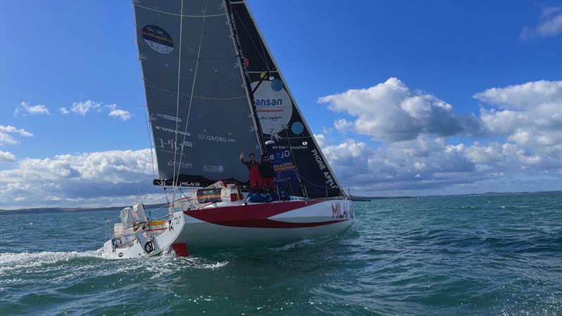 Milai -Open 40 - Globe 40 Leg 3 Finish - Auckland stopover - October 2022 photo copyright Globe 40 taken at Royal New Zealand Yacht Squadron and featuring the Open 40 class