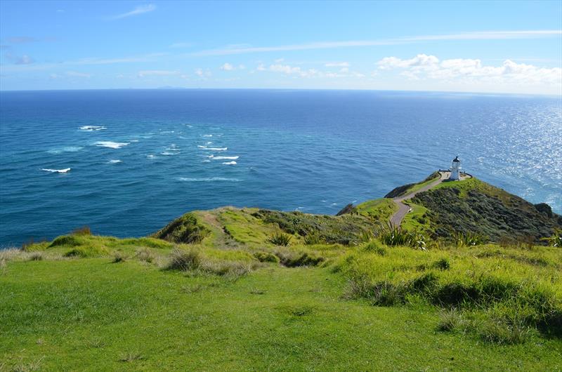 The convergence of the Pacific Ocean and Tasman Sea  - Cape Reinga the most northern point of New Zealand and rounding landmark - Globe 40 Leg 3 - Auckland stopover - October 2022 photo copyright Globe 40 taken at Royal New Zealand Yacht Squadron and featuring the Open 40 class